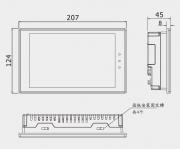 步科4000系列尺寸图